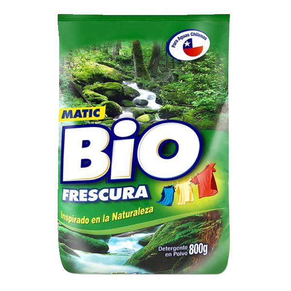 Detergente en Polvo Bio Frescura bosque nativo de 800 gramos