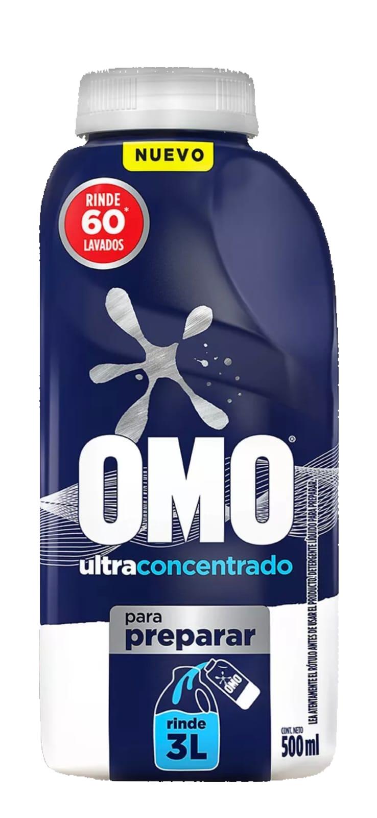 Omo Detergente Liquido Para Diluir 500 Cc