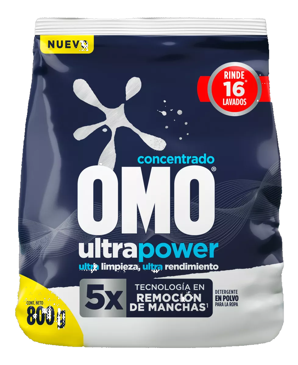 Omo Matic Ultra Power Polvo 800g